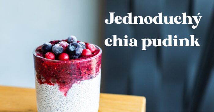 Recept na chia puding.