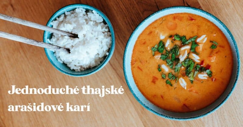 Thajské arašidové karí