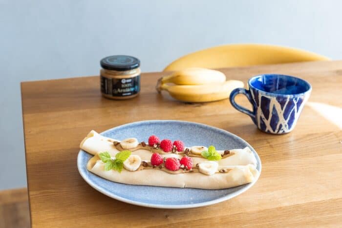 Palacinky sa môžu podávať na sladko alebo na slano.